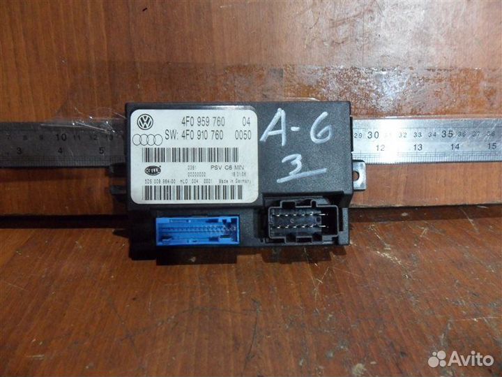 Блок управления двери передний левый Audi A6 C6 4F