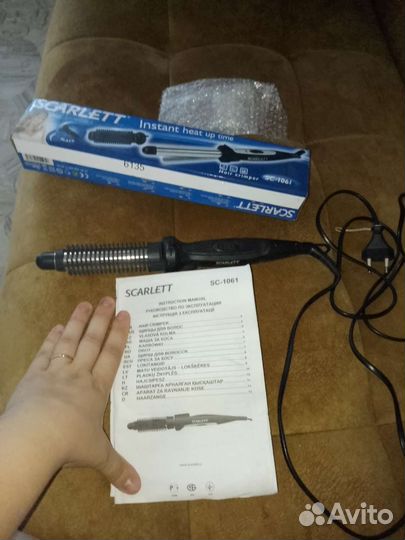 Щипцы для волос scarlett