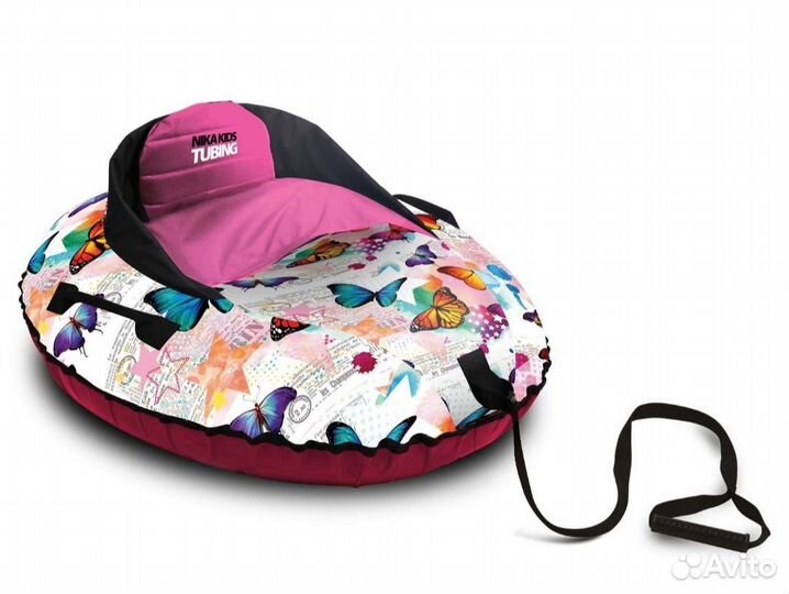 Тюбинг ватрушка без спинки новая nika kids