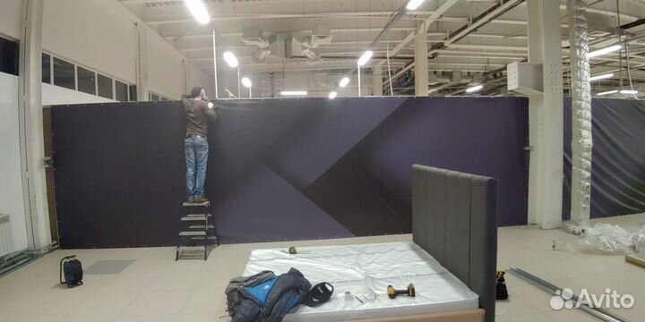 Брендирование витрин рекламой пленкой пвх