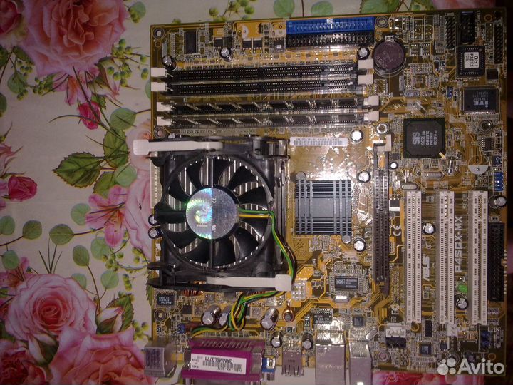 Материнская плата asus + Процессор + память