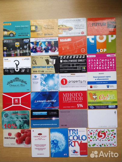 Пластиковые карточки