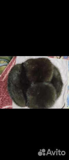 Норковая шапка мужская