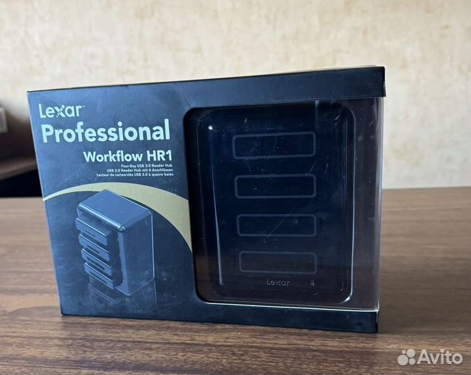 Картридер Lexar Pro Workflow HR1 USB Hub RB