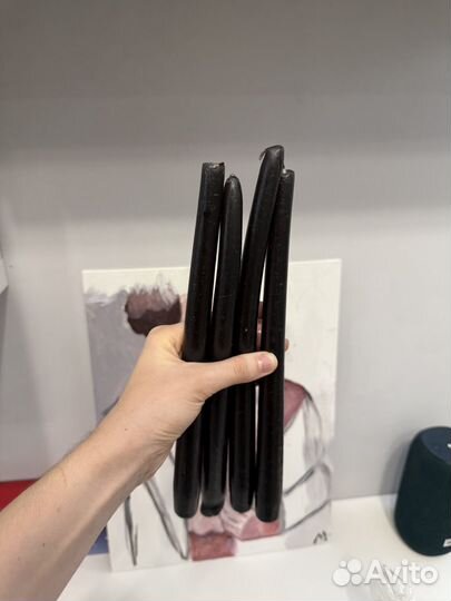 Черные восковые свечи