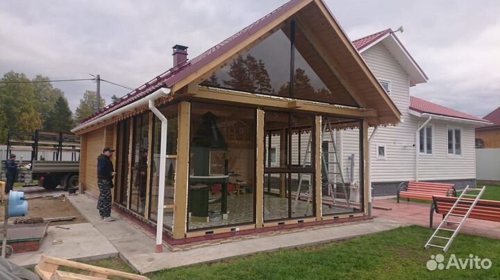 Остекление террасы и веранды