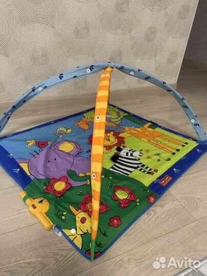 Развивающий коврик tiny love / интерактивный