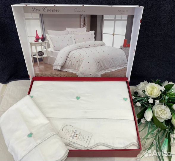 Кпб сатин masion DOR les coeurs nev tak