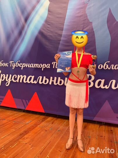 Платье для бальных танцев латина