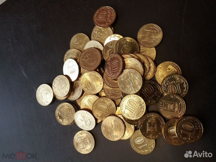 Набор монет гвс 57,бим-100 видов-мешковые