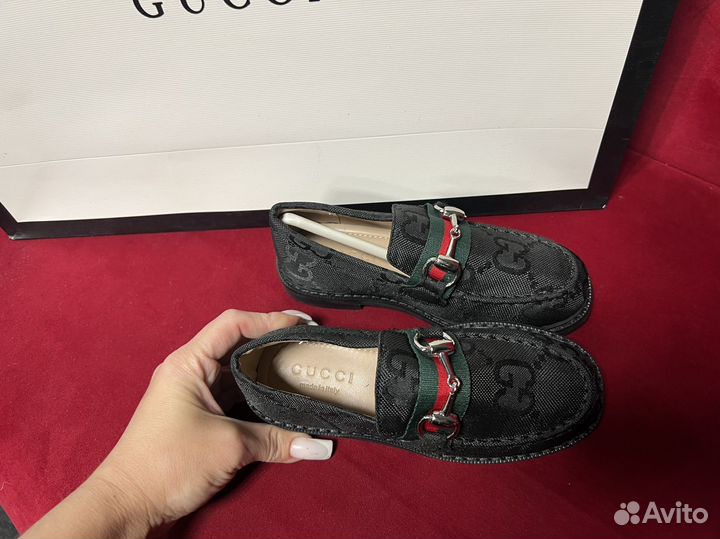 Топсайдеры туфли gucci детские