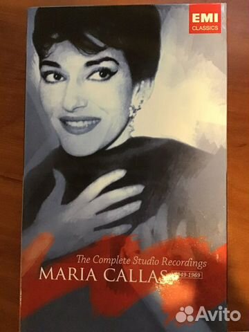 The complete studio recordings maria callas 70 cd купить в Москве |  Электроника | Авито