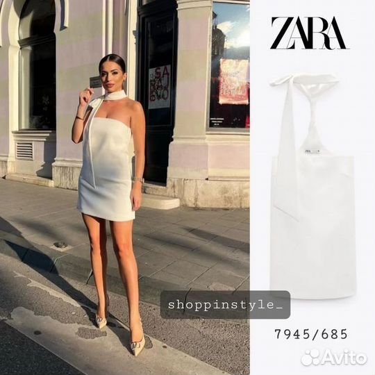 Новое платье Zara Xs/S