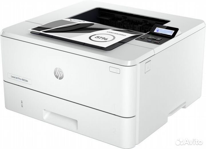 Принтер лазерный HP LaserJet Pro 4003dn, белый