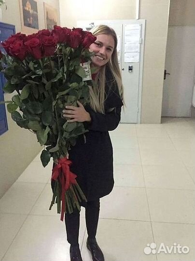 Букет роз 101 роза 51 роза