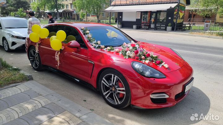 Свадебный автомобиль на прокат Porshe Panamera