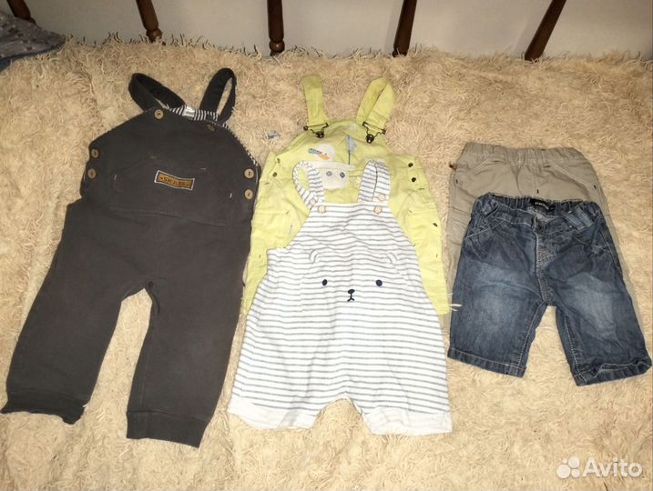 Боди, песочники, шорты