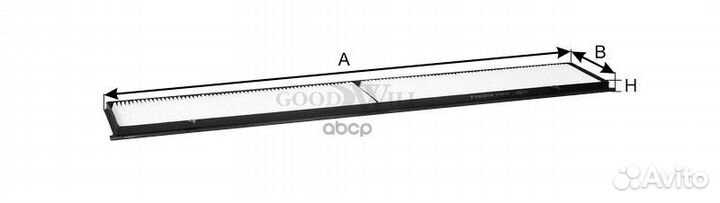 Фильтр салонный AG456CF Goodwill