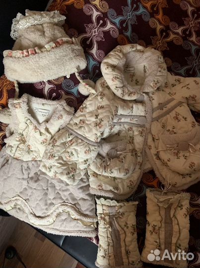 Пальто для девочки 92