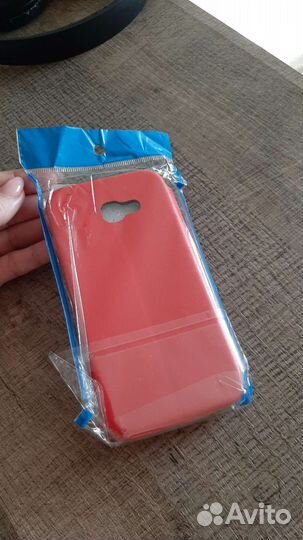 Чехол-книжка на samsung а5 2017, новый