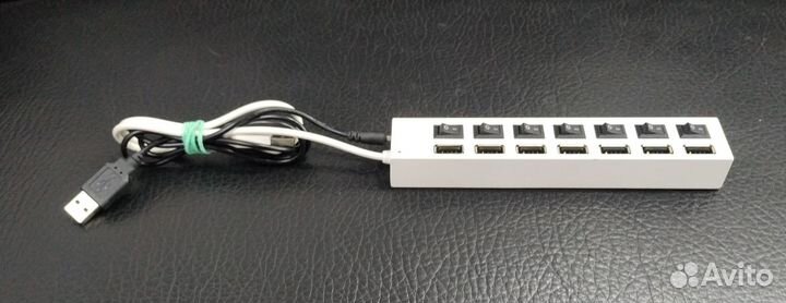 USB-hub разветвитель с дополнительным питанием