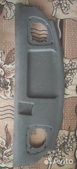 Задняя полка на калину + сеточки на колонки