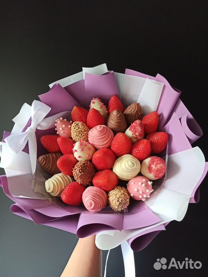 Вкусные букеты на 14 февраля