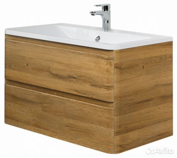 Тумба с раковиной BelBagno Albano 80 Rovere Rustico