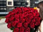 Букет роз 51шт,доставка цветов Калининград