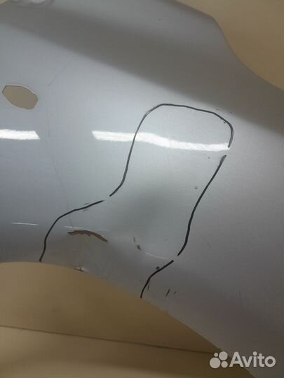 Крыло переднее правое Toyota Corolla E150 2006-201