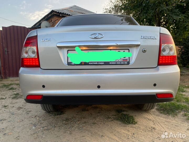 Бампер задний priora 2