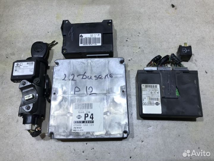 23710AU601 Блок управления эбу Nissan Primera P12