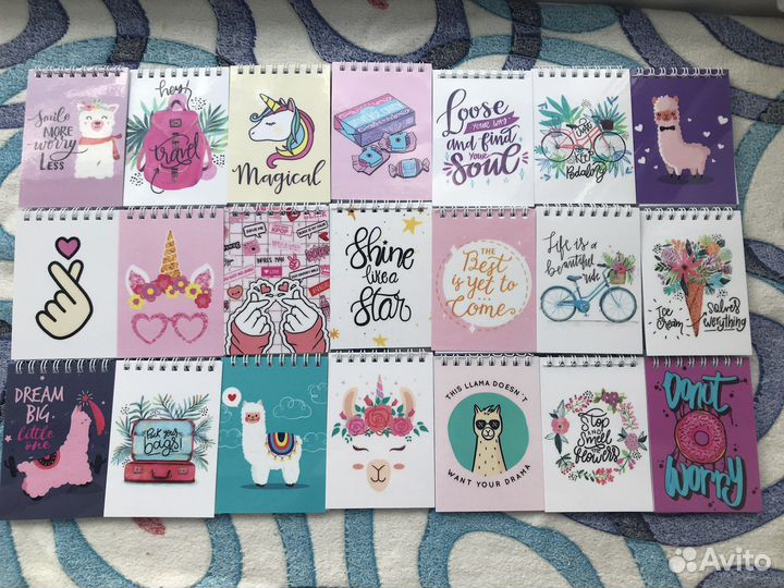 Блокнот на пружине