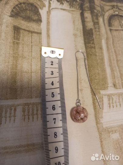 Серьги из эпоксидной смолы