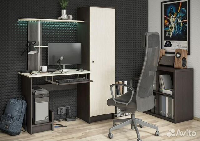 Стол компьютерный кс-001 дизайн 2