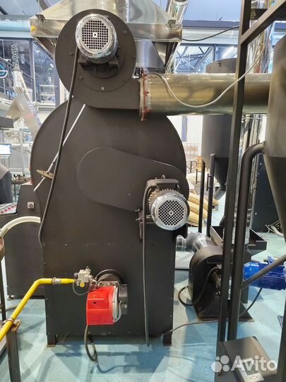 Ростер для обжарки кофе на 60кг +дожигатель