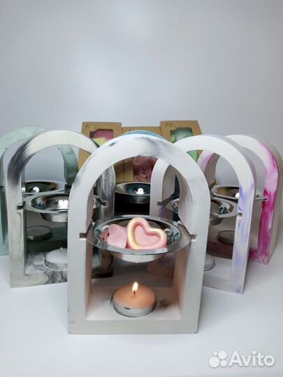 Аромалампа с ароматическим воском(мелтсы)