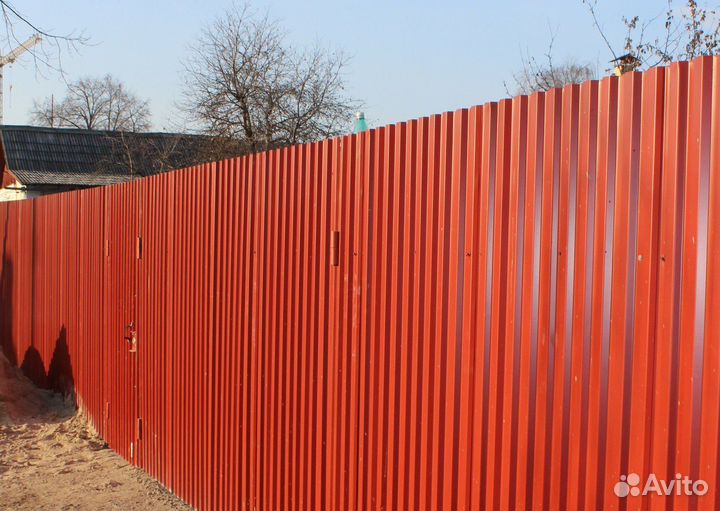 Профнастил для кровли и забора