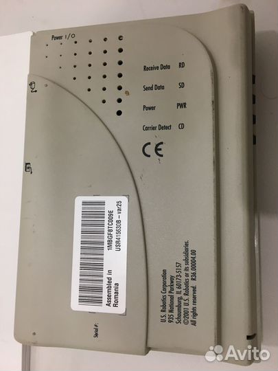 Факс модем U.S.Robotics 56K