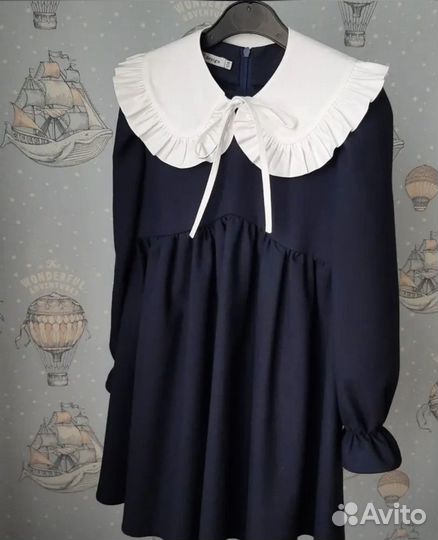 Школьная форма для девочки 128 синяя