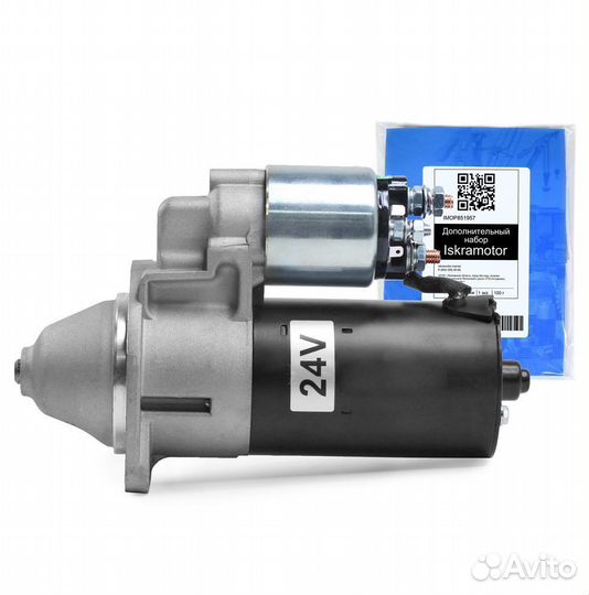 Стартер krauf STB1103, 24V, 1.0kW