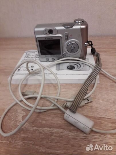 Компактный фотоаппарат canon