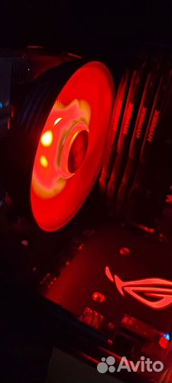 Комплект материнка проц оперативка и кулер