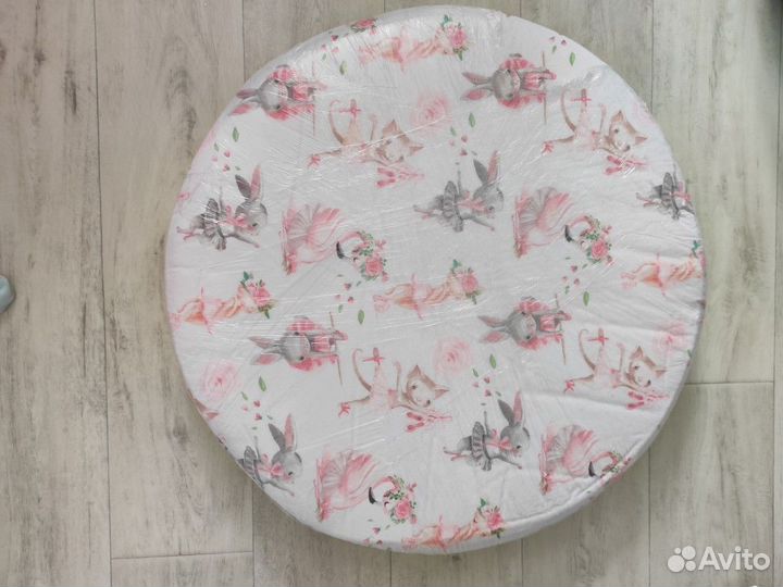 Матрас детский круглый Plitex