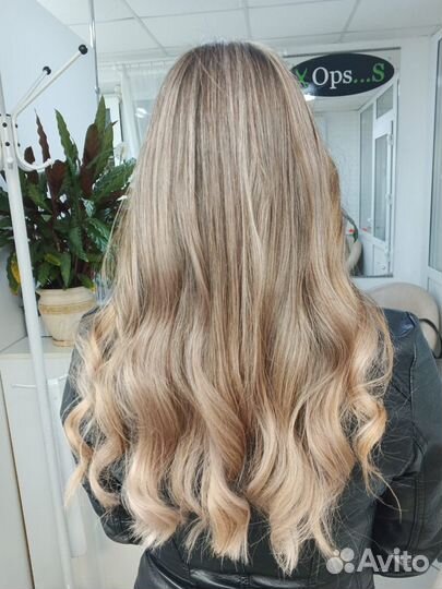 Сложное окрашивание волос (air тач)