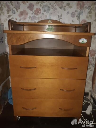 Комод с раскладным пеленальным столиком