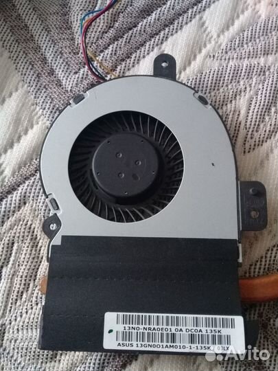 Система охлаждения ноутбука asus X55C