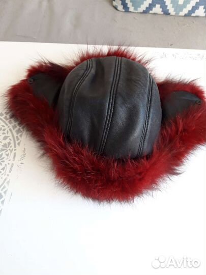 Шапка детская песец