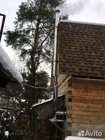 Монтаж дымоходов