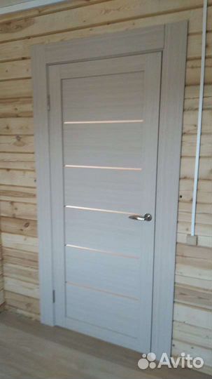 Межкомнатные двери со стеклом в плёнке